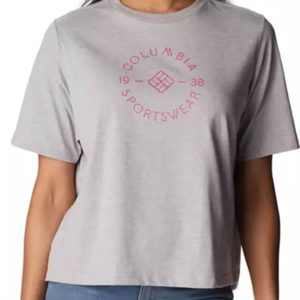 North Cascades Relaxed T‑Shirt Burgundy Graphic Tee